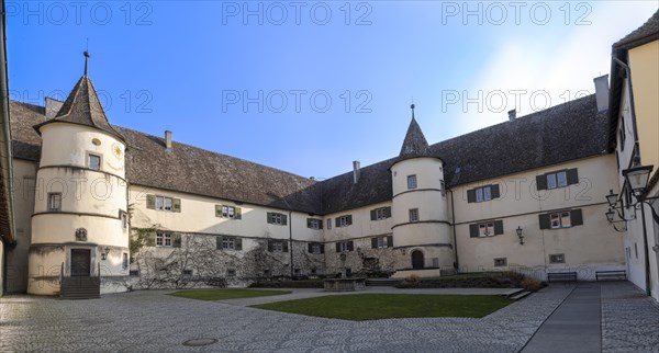 Inner courtyard of the Minster of St. Mary and St. Mark