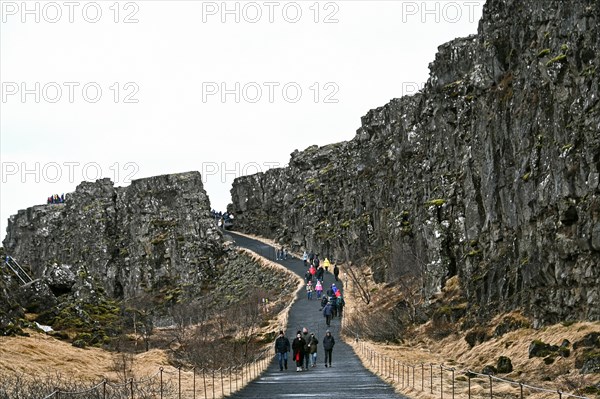 Thingvellir National Park in the south-east of Iceland