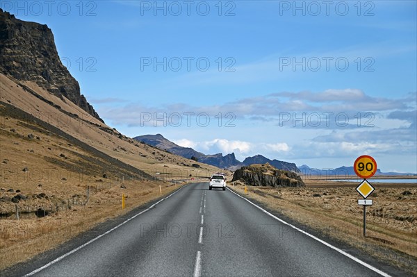 Ring Road No. 1 in the South of Iceland