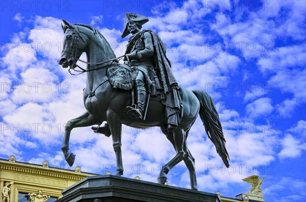 Equestrian Statue of Frederick the Great by Christian Daniel Rauch