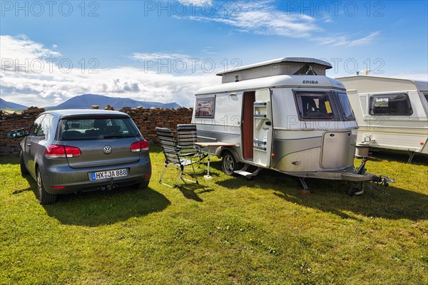 Car with Eriba Touring