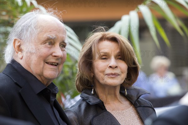 Austrian-German actress Senta Berger and her man film director Michael Verhoeven