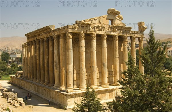 Temple of Bacchus Baalbeck Lebanon