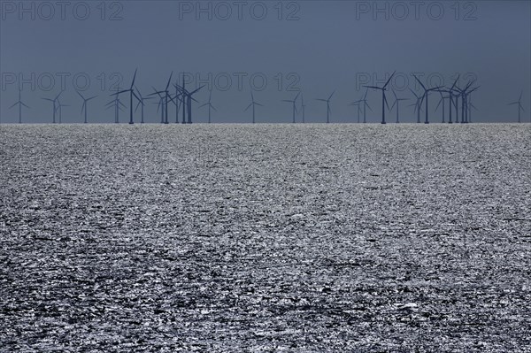 Offshore wind farm off the island of Fehmarn