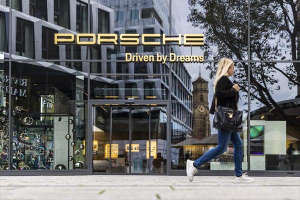 Porsche Brand Store in the city centre