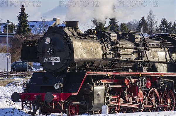 Railway and station scene