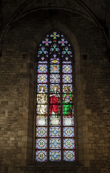 Stained glass window