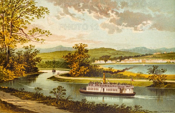 Crinan Canal between Loch Gilp and the Atlantic Ocean