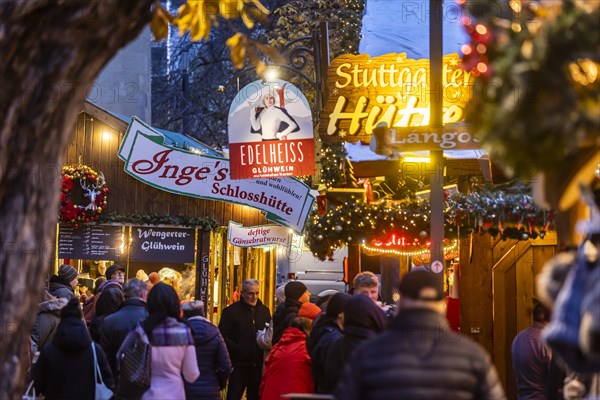 Christmas market in the city centre