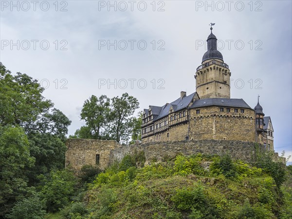 Falkenstein Castle in the Harz Mountains