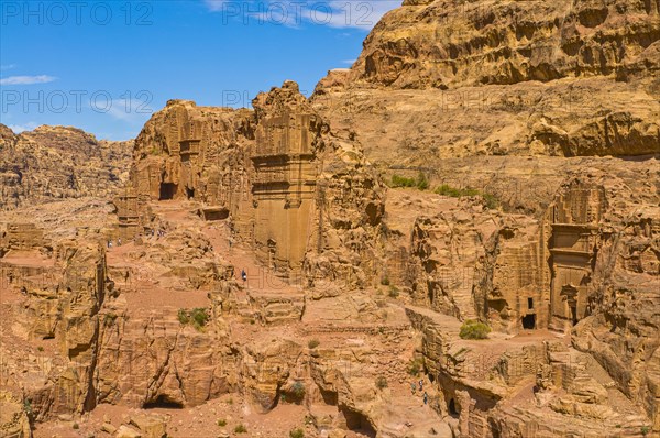 Ancient tomb in the rock