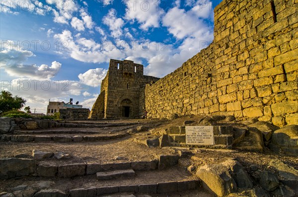 Imposing fortress in Qasr Al-Azraq