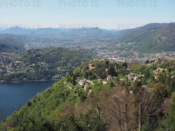 Aerial view of Como