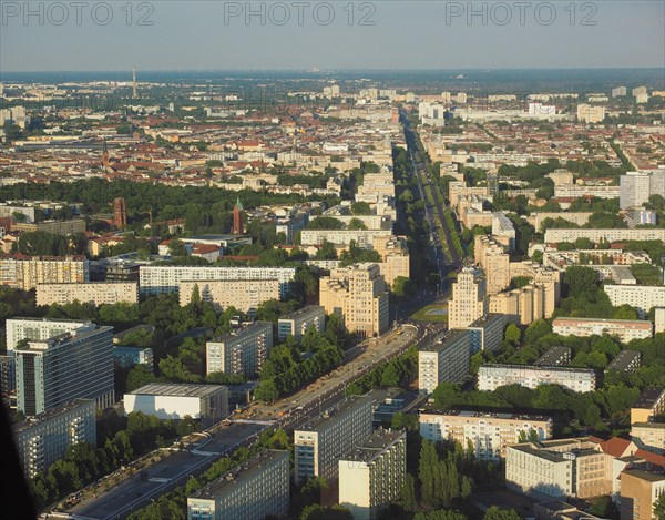 Aerial view of Berlin