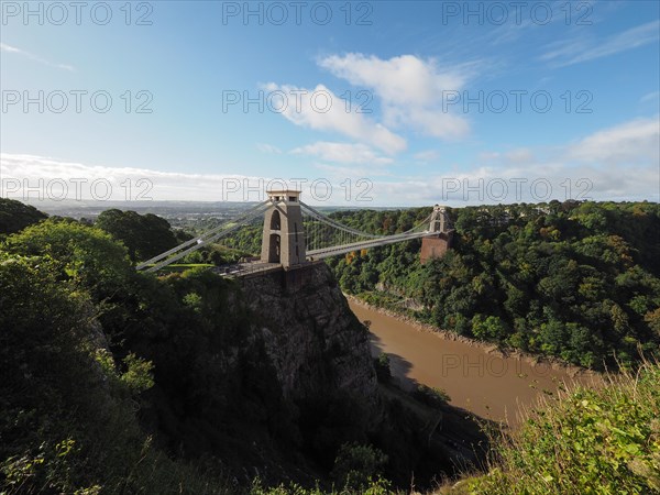 Clifton Suspension Bridge in Bristol