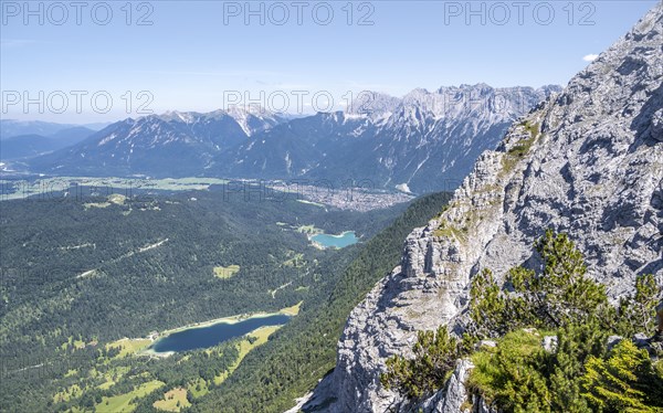 View of Ferchensee and Lautersee