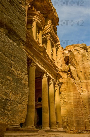 Ancient tomb in the rock