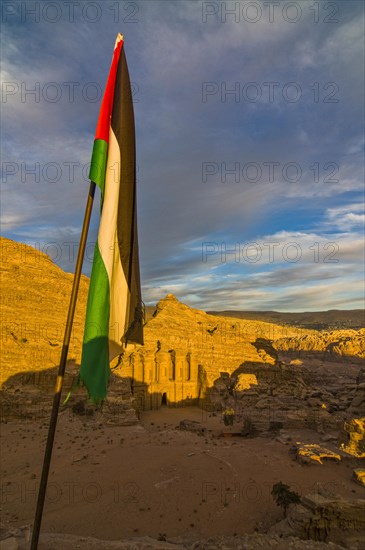 Ancient tomb Ed deir in the rock