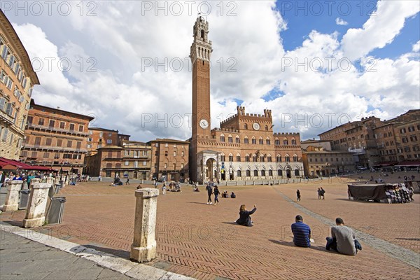 Torre del Mangia and the Piazza del Campo