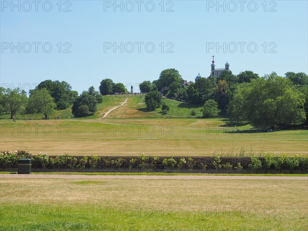 Royal Observatory hill in London