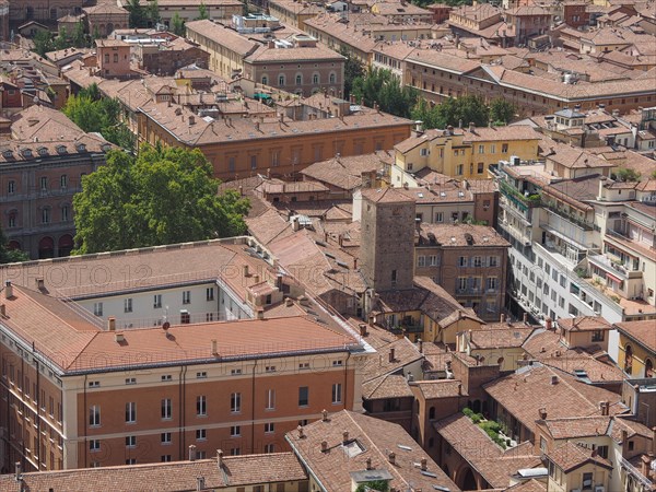 Aerial view of Bologna