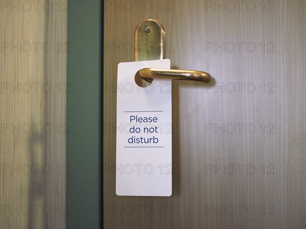 Please do not disturb