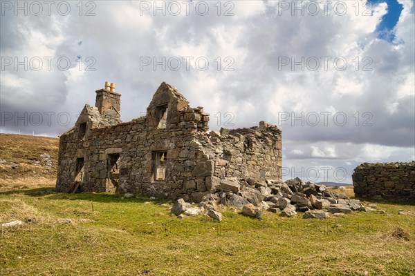 Old house ruins