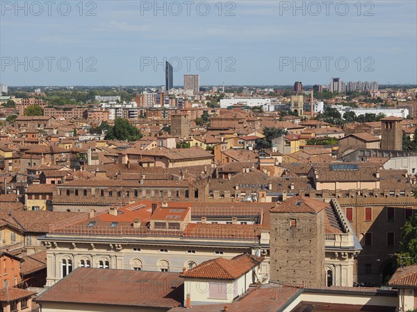 Aerial view of Bologna