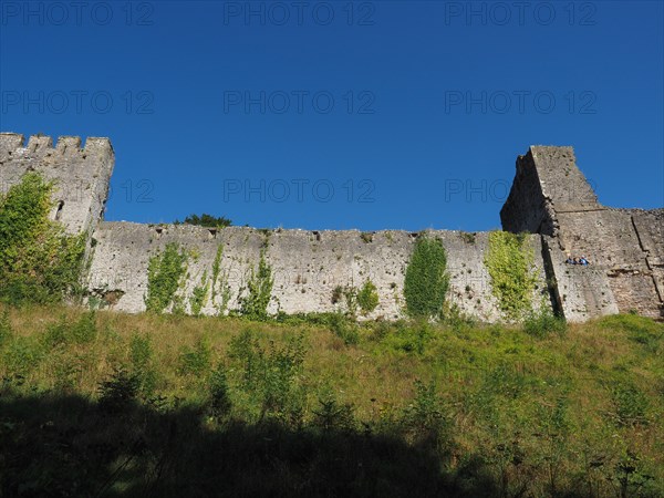 Chepstow Castle ruins in Chepstow