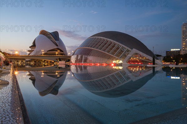 Queen Sofia Palace of the Arts and L Hemisferic planetarium