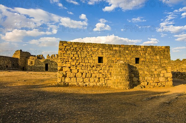 Imposing fortress in Qasr Al-Azraq