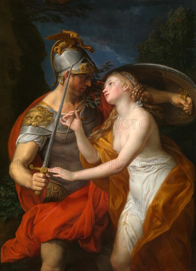 Allegory on the theme of war and peace