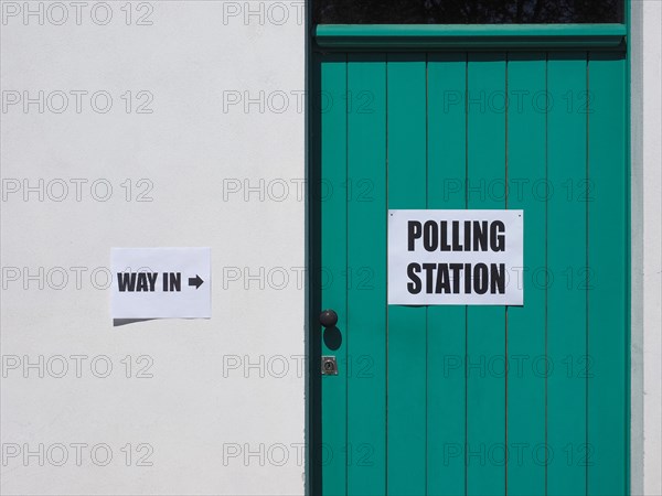 General elections polling station