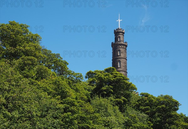 Nelson monument on Calton Hill in Edinburgh