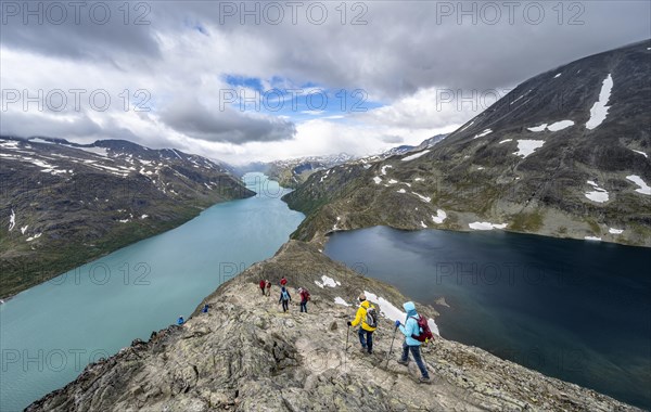 View of lake Gjende