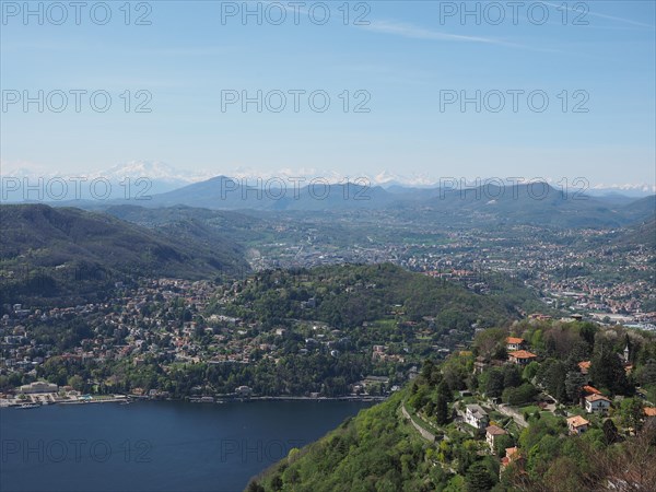 Aerial view of Como