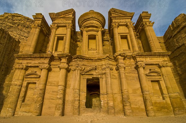 Ancient tomb Ed deir in the rock