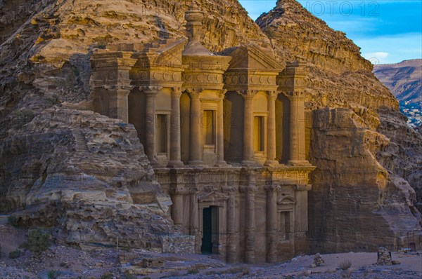 Ancient tomb Ed deir in the rock