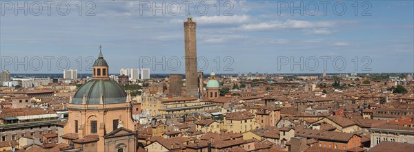 Aerial view of Bologna