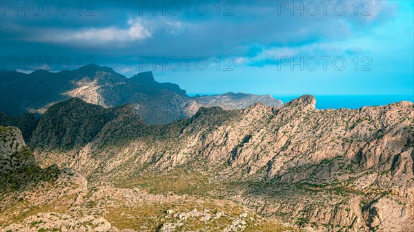 Serra de Tramuntana mountains on Mallorca