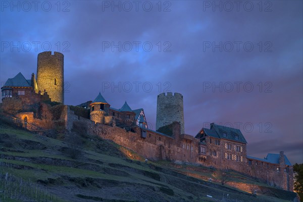 Former Thurant Castle in the evening light