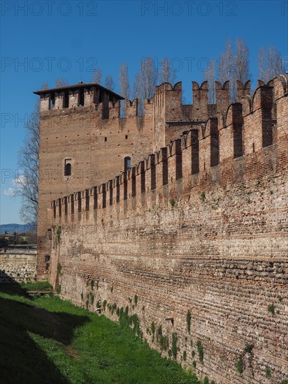 Castelvecchio Bridge aka Scaliger Bridge in Verona