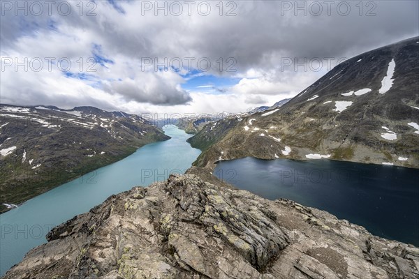 View of Lake Gjende