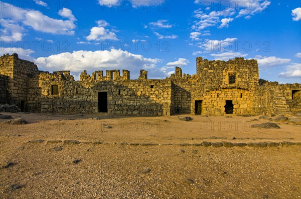 Imposing fortress in Qasr Al-Azraq