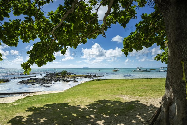 Round Island viewed from cap malheureux beach