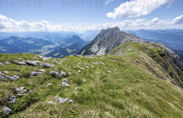 Mountain ridge on the Wiesberg