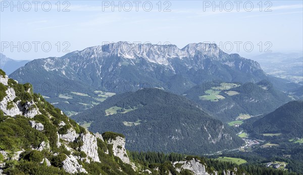 View of Lattengebirge