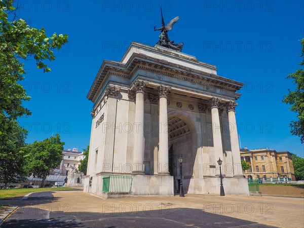 Wellington arch in London