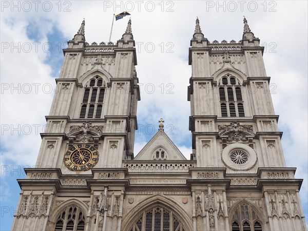 Westminster Abbey church in London