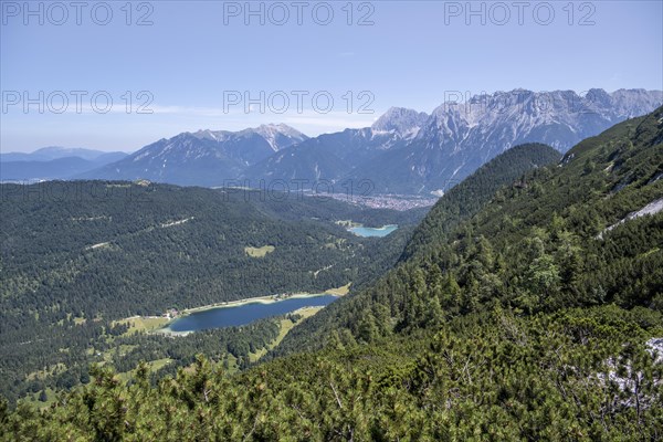 View of Ferchensee and Lautersee